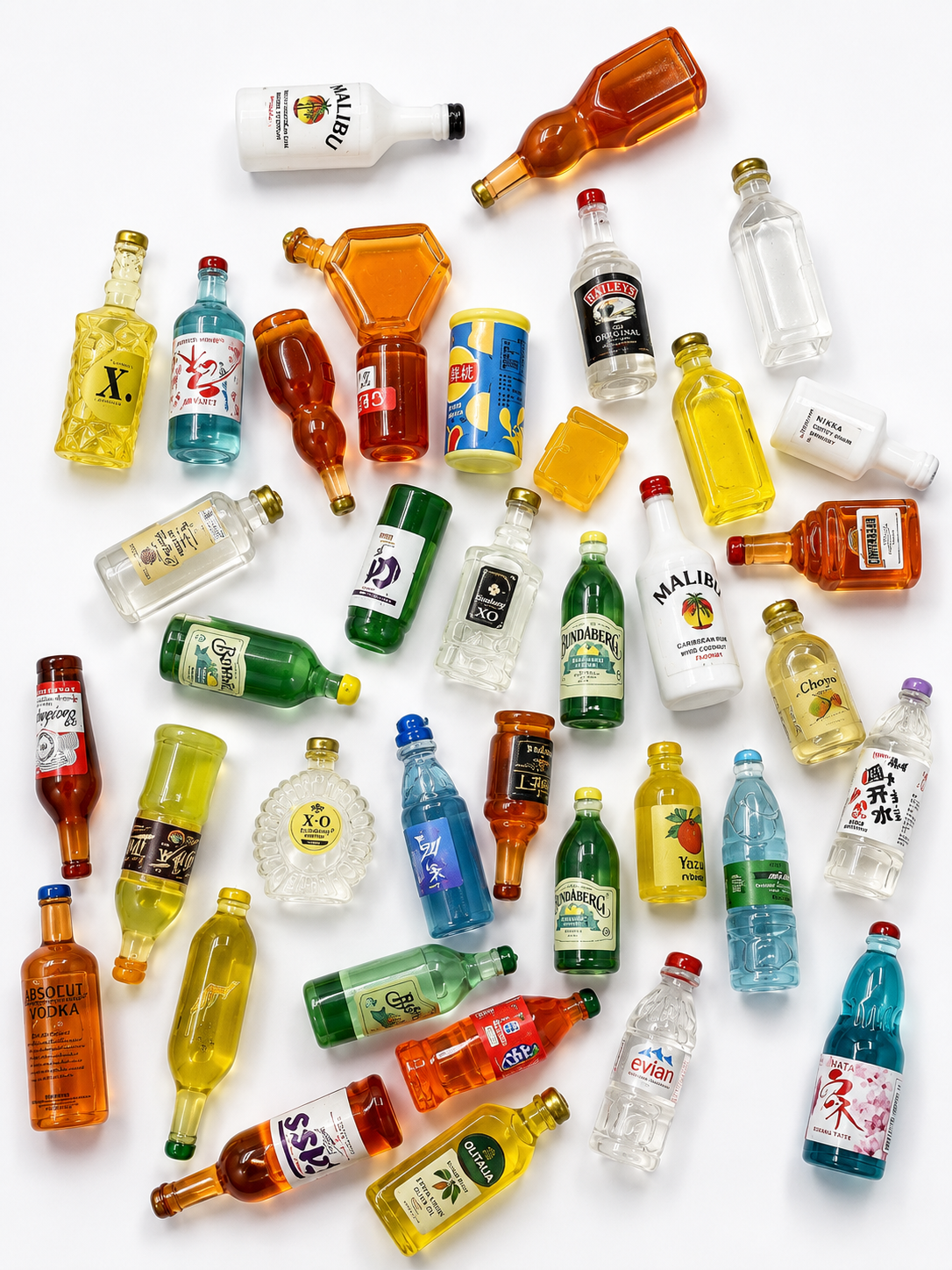 Mini Bottle Charms - 20 Piece Pack